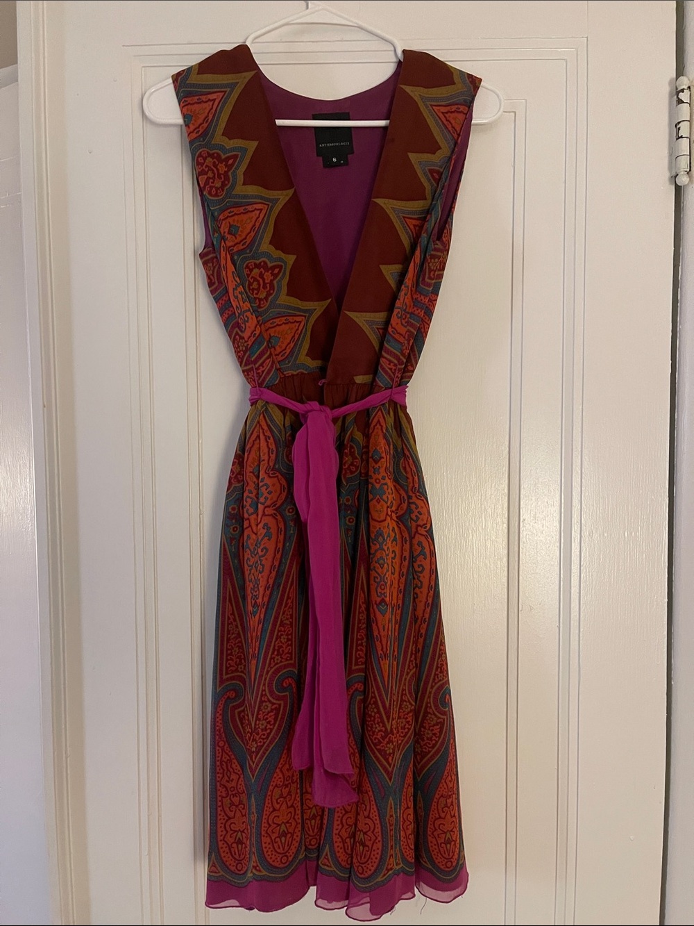 Anna Sui for Anthropologie Sleeveless Dress